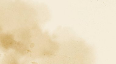 Soyut suluboya resim arka plan şablonu. metin, bayrak, sunum veya ürün grafik tasarımı için kahverengi ve bej suluboya arkaplan boşluğu