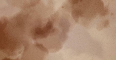 Soyut suluboya resim arka plan şablonu. metin, bayrak, sunum veya ürün grafik tasarımı için kahverengi ve bej suluboya arkaplan boşluğu