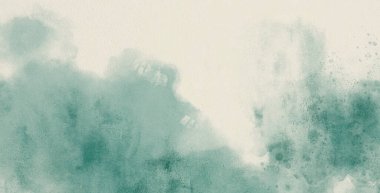 Soyut suluboya resim arka plan şablonu. metin, pankart, sunum veya ürün grafik tasarımı için kahverengi ve mavi suluboya arkaplan boşluğu