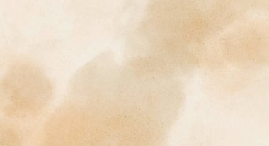 Soyut suluboya resim arka plan şablonu. metin, bayrak, sunum veya ürün grafik tasarımı için kahverengi ve bej suluboya arkaplan boşluğu