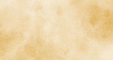 Soyut suluboya resim arka plan şablonu. metin, pankart, sunum veya ürün grafik tasarımı için kahverengi ve sarı suluboya arkaplan boşluğu