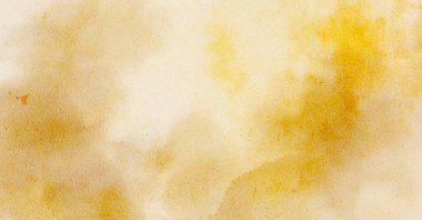 Soyut suluboya resim arka plan şablonu. bej ve kahverengi suluboya arkaplanı metin, bayrak, sunum veya ürün grafik tasarımı için boş arkaplan