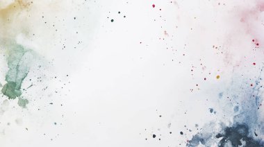 Soyut suluboya resim arka plan şablonu. metin, bayrak, sunum veya ürün grafik tasarımı için pembe ve mavi suluboya arkaplan boşluğu