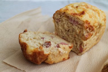 lekker brood op witte achtergrond