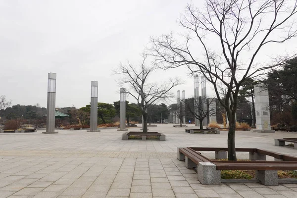 ソウル国立博物館公園の風景 — ストック写真