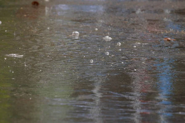 Potopa Silnici Období Dešťů — Stock fotografie