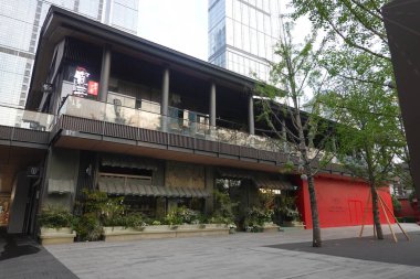 Tai koo Li alışveriş merkezindeki modern klasik dükkanlar, Chengdu