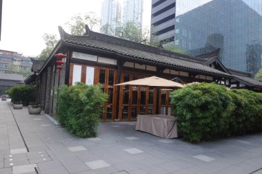 Tai koo Li alışveriş merkezindeki modern klasik dükkanlar, Chengdu