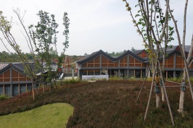 Yeni Bölge, Batı Kapısı, Chengdu Dev Panda Üretimi Araştırma Üssü, Nisan 2023, Çin