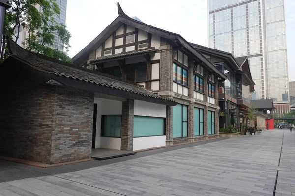 Tai Koo Li alışveriş merkezindeki Modern Klasik Binalar, Chengdu