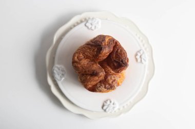 Fransız Ekmeği Kouign Amann geleneğini kapatın.,