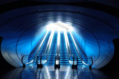 Chengdu Bilim Kurgu Müzesi, Modern Bina Zaha Hadid tarafından tasarlandı. Bu fotoğraf Temmuz 2024 'te Chengdu Çin' de çekildi.