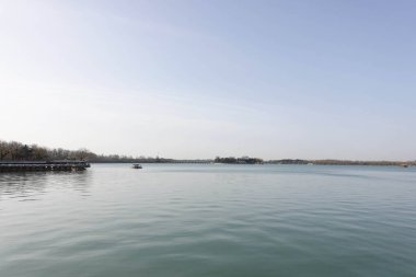 Yaz Sarayı Pekin, Çin, Çin 'de. Bu fotoğraf 17 Mart 2024' te çekildi.