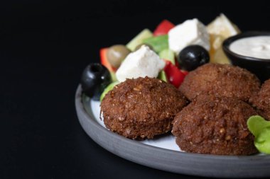 Sağlıklı Kavram, Organik Aperatif, Arap Gıda, Falafel ve Humus