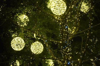 Noel süslemesi için su geçirmez Rattan İp Işıkları