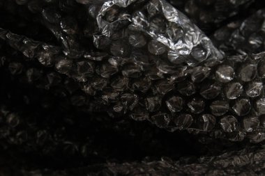 Arkaplan için Siyah köpük desenini ve desenini kapat