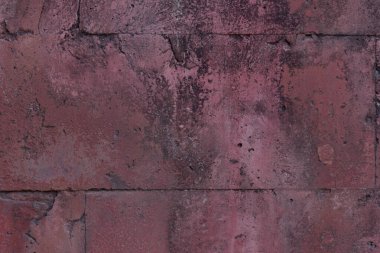 Eski kırmızı tuğla duvar dokusu. Grunge tuğla duvar dokusu arkaplanı.