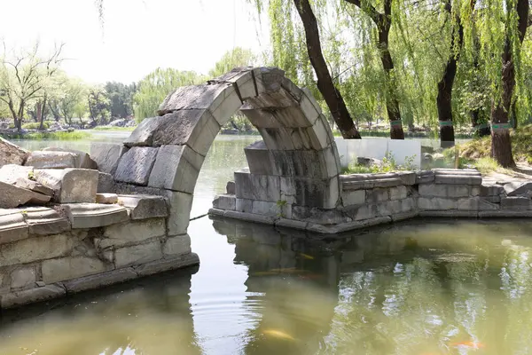 Yuanming-Yuan harabeleri, Eski Yaz Sarayı