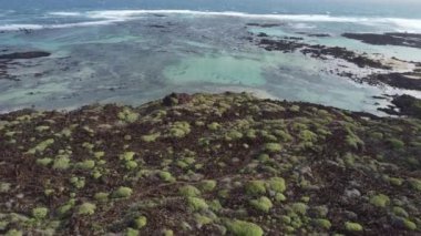Lanzarote kıyı şeridinin nefes kesici doğal güzelliğini keşfedin. Parlak yeşilliğin, çarpıcı bir gün batımının ılık renkleri altında ışıldayan okyanusla buluştuğu yerde..