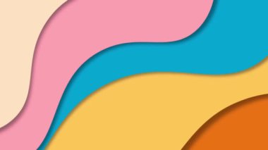 Hareket eden günışığı arkaplan canlandırma videosu, 4k çözünürlük 