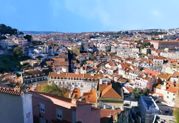Lisboa Time Lapse Portugal — Stockvideo