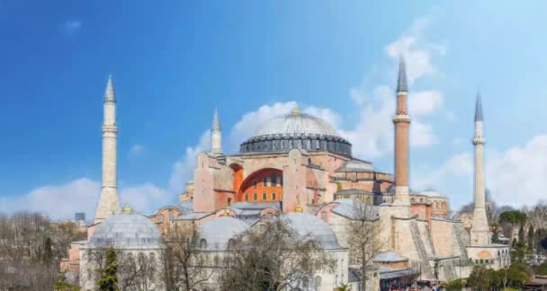 Hagia Sophia Grand Mosque Istanbul — Vídeos de Stock