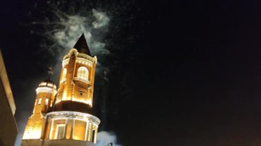 Sırbistan 'ın Belgrad kentinde Gardo Kulesi (Gardos, Gardosh) Heykeli