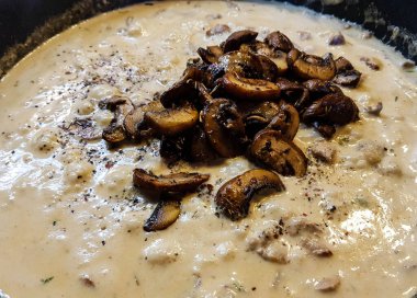 Ormandan yeni çıkmış mantarlar.