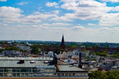 Mecklenburg Vorpommern Almanya 'da Rostock Warnemuende