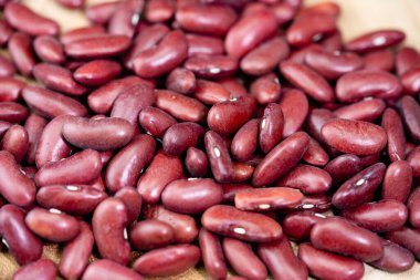 Kendi bahçemizden kurutulmuş fasulye.