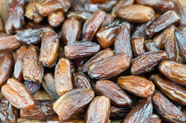 Hurma ağacının meyveleri Anka Dactylifera ve pastırma