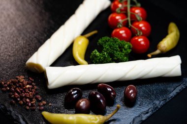 Variations of Turkish sheep cheese from Anatolia