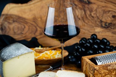 zeytin ağacında şarap üzümü