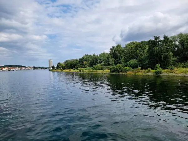 stock image Travemuende a village at the german baltic sea coast