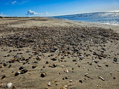 Danimarka 'da Blavand plajında.