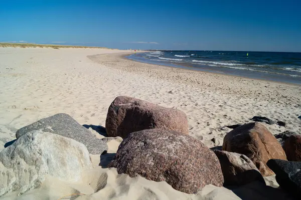 Danimarka 'da Blavand plajında.