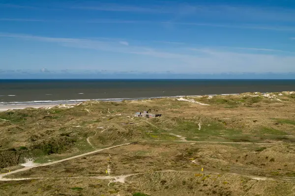 Danimarka 'da Blavand plajında.