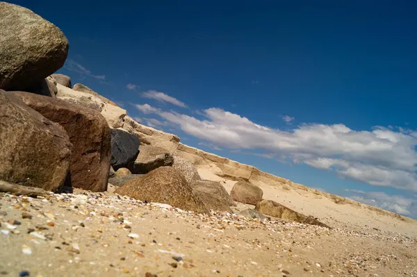 Danimarka 'da Blavand plajında.