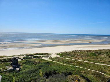 Danimarka 'da Blavand' ın Hvidbjerg plajı