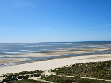 Danimarka 'da Blavand' ın Hvidbjerg plajı