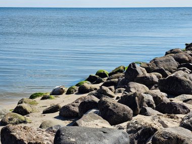 Danimarka 'da Blavand' ın Hvidbjerg plajı