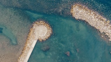 İtalyan sahili hava görüntüsü