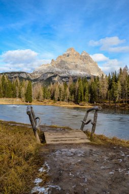 İHA 'lı Antorno Gölü' nün Çekimi, Unesco Dolomitleri