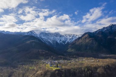 Panorama Val di Resia İHA 'dan görüldü