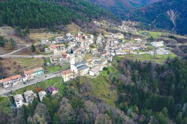 Panorama Val di Resia İHA 'dan görüldü