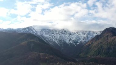 Panorama Val di Resia İHA 'dan görüldü