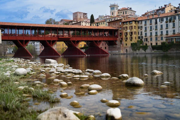 Puente Alpini Ejército Italiano Puente Sagrado Bassano Del Grappa Veneto — Foto de Stock