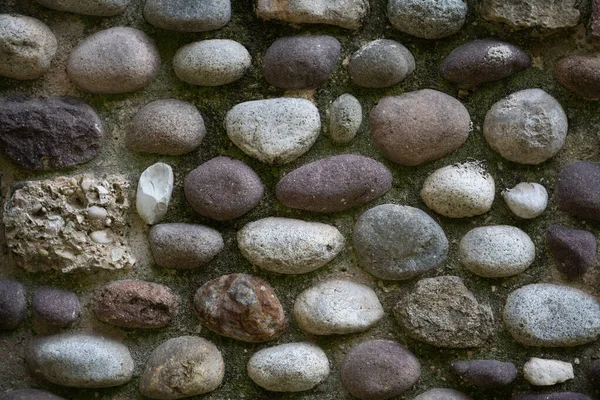 Wzory Kamieni Żywa Liniowa Powtarzalna Ściana — Zdjęcie stockowe
