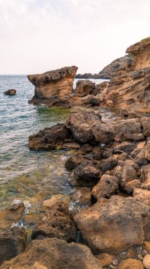 Sardunya 'daki Grotta dei Baci ve Porto Pino' dan fotoğraflar.