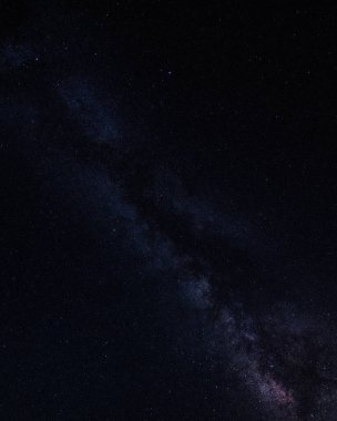 Sardunya 'da bir Ağustos gecesinde yıldızlı gökyüzü